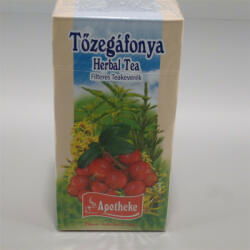 Apotheke tőzegáfonya tea 20x1, 5g 30 g - babamamakozpont