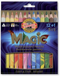 KOH-I-NOOR Magic jumbo színesceruza 12db háromszögletű