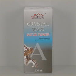 Crystal silver natur power étrend-kiegészítő ital 200 ml - babamamakozpont