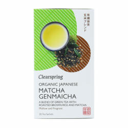 Clearspring bio japan matcha genmaicha tea 20x1, 8 g 36 g - babamamakozpont