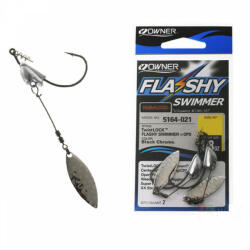 Owner Hooks Jig Owner 5164 No. 12/0-3/4 Flashy Swimmer Blade