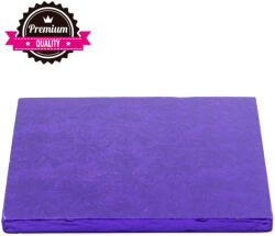 Decora Platou Tort Patrat Violet, 30 x 30 x H 1.2 cm (931847)
