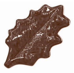 Martellato Decor Craciun Holly Leaf - Matrita Plastic Ciocolata (90-4010)
