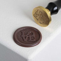 Martellato Stampila pentru Sigiliu Decoruri Ciocolata Model Love O 6 cm (20FH31L)