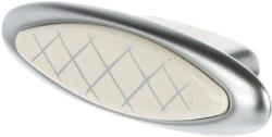 Citterio Giulio XR28 gombfogantyú, 32 mm , matt króm / porcelán (F003238)