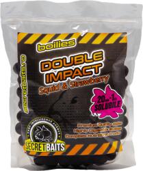 Secret Baits Soluble Double Impact Boilies 20mm / 1kg