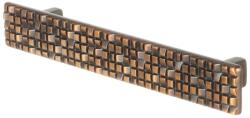 Citterio Giulio XR16 fogantyú, 128 mm, s zálcsiszolt francia bronz (F003179)