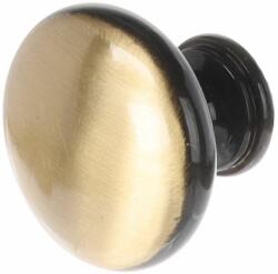 Citterio Giulio XR30 gombfogantyú, kicsi , polírozott szálcsiszolt bronz (F003251)