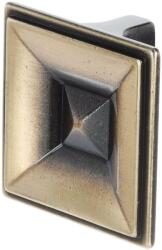  Citterio Giulio XR26 gombfogantyú, nagy, 32 mm, polírozott szálcsiszolt bronz (F003229)