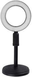  Lampa circulara LED 16 cm diametru, suport universal cu talpa si filet 1 4 inclus