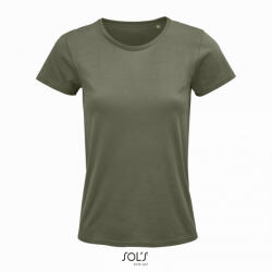 SOL'S SO03581 SOL'S CRUSADER WOMEN - ROUND-NECK FITTED JERSEY T-SHIRT (so03581kh-s)