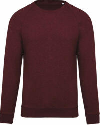 Kariban KA480 MEN'S ORGANIC COTTON CREW NECK RAGLAN SLEEVE SWEATSHIRT (ka480wnh-xl)