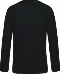 Kariban KA480 MEN'S ORGANIC COTTON CREW NECK RAGLAN SLEEVE SWEATSHIRT (ka480nv-s)