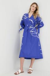 Liviana Conti ruha midi, harang alakú - kék 34