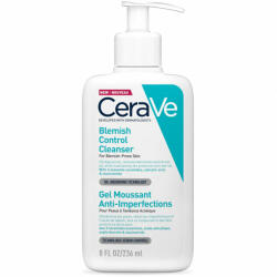 CeraVe - Gel de curatare spumant CeraVe anti-imperfectiuni cu acid salicilic pentru ten gras cu tendinta acneica, 236ml 236 ml Gel de curatare