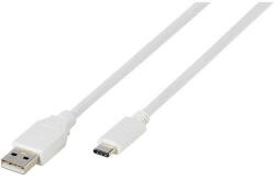 Vivanco DCVVUSBC20A12W USB cable 1.2 m USB C USB A White (38756) - vexio