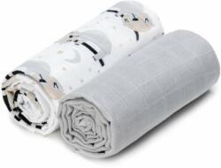 T-Tomi TETRA Cloth Towels EXCLUSIVE COLLECTION prosop Sloths 90x100 cm 2 buc