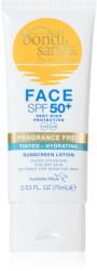 Bondi Sands SPF 50+ Fragrance Free crema de fata cu efect de protectie pentru tenul uscat SPF 50+ 75 ml