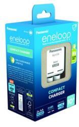 Panasonic Incarcator Panasonic Enelooop, Compact Charger BQ-CC50, include 2 x Eneloop R6 AA 2000mAh, K-KJ50MCD20E (52050E20)