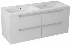 SAPHO Alsó szekrény, Sapho WAVE II mosdótartó szekrény 120x50x48 cm fehér WA121 (WA120-3030)