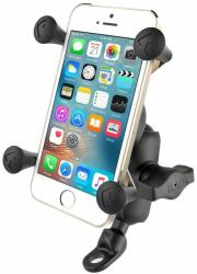 RAM Mounts Komplett telefon tartó szett tükörhöz vagy csavarhoz (max. 9mm), RÖVID karral (RAM-B-272-A-UN7)