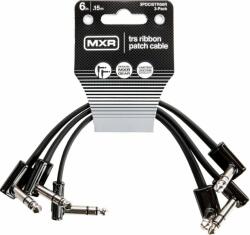 Dunlop MXR DCISTR06R Ribbon TRS Cable 3 Pack 15 cm Oblic - Oblic Cablu patch (3PDCISTR06R)