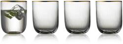 Lyngby Glas Pahar pentru apă PALERMO GOLD , set de 4 buc, 350 ml, Lyngby Glas