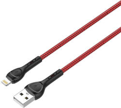 LDNIO LS482 2m USB - Lightning Cable (Red) - pixelrodeo