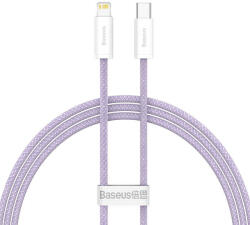 USB-C kábel a Lightning Baseus Dynamic sorozathoz, 20 W, 1 m (lila) - pixelrodeo