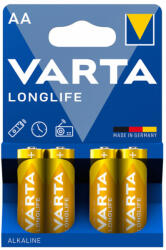 VARTA Longlife Alkáli Ceruza Elem AA, LR6, B4, 1.5V (LLLR6) (VARTA-LLLR6)