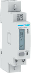 Hager Fogyasztásmérő, direkt 40A 1modul MBUS MID (ECM140D) (ECM140D)