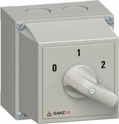 Ganz KKM0-20-6013 dahlander motorkapcsoló / tokozott / 20A / 60° (3AC6013XB00S40) (3AC6013XB00S40)