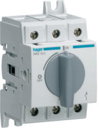 Hager Terheléskapcsoló leválasztás kijelzéssel, 3P, 32A, moduláris (HAB303) (HAB303)