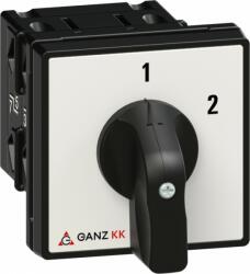 Ganz KK1-32-6003 átkapcsoló 0 állás nélkül / nyitott / 2P / 32A / 60° (1AF6003BB00M20) (1AF6003BB00M20)