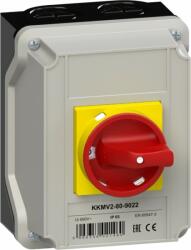 Ganz KKMV2-80-9022 vészleállító kapcsoló / tokozott / 3P / 80A / 90° (902-9022-865) (902-9022-865)