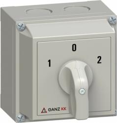 Ganz KKM0-20-6005 átkapcsoló 0 állással / tokozott / 2P / 20A / 60° (3AC6005XB00S20) (3AC6005XB00S20)