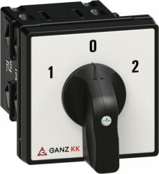 Ganz KK1-32-6005 átkapcsoló 0 állással / nyitott / 2P / 32A / 60° (1AF6005BB00M20) (1AF6005BB00M20)