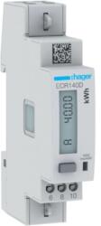 Hager Fogyasztásmérő, direkt 40A 1modul MODBUS MID (ECR140D) (ECR140D)