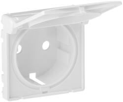 Legrand Valena Life 2P+F csatlakozóaljzat burkolat csapófedéllel fehér (754840) (754840)