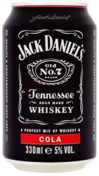 Jack Daniel's & COLA 5% TÁLCA: 0, 33L*12db