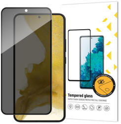 MG Full Glue Privacy üvegfólia Samsung Galaxy S23 Plus, fekete - mobilego
