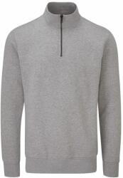 Mantis Bluză pulover cu guler și fermoar scurt - Gri prespălat | L (M197-1000341263)