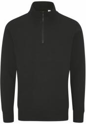 Mantis Bluză pulover cu guler și fermoar scurt - Neagră | M (M197-1000341257)