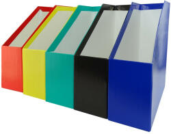 BLUERING Iratpapucs 9cm, karton, lakkozott Bluering® kék (IRPLAKKKEK) - iroszer24