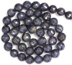 Safir Albastru Cub Fatetat 3, 5-3, 9 mm - Cristalul Intelepciunii Divine - Margele pentru Bijuterii