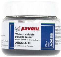 Pavoni Colorant Alimentar Hidrosolubil Pudra ABSOLUTE, Albastru, 50 g (A06SB)