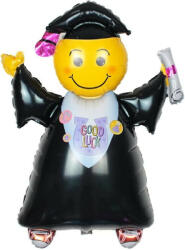  Ballagási óriás fólia lufi 114 cm Good Luck, csak levegővel tölthető (LUFI427876)