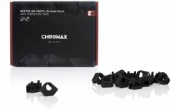Noctua Ventilátor kiegészítő NA-SAVP5 chromax. black vibráció csökkentő 8/9, 2cm (NA-SAVP5 CHROMAX.BLACK) - pixel