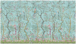 VLAdiLA Tapet VLAdiLA Peacock Chinoiserie in Turqoise 520 x 300 cm (VLDLW0439STM520)