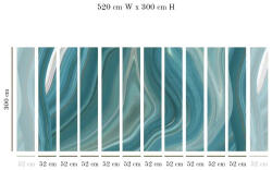 VLAdiLA Tapet VLAdiLA Wave marble 520 x 300 cm (VLDLW0178STM520)